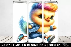 Funny Baby Chicken | 20 oz Tumbler Product Image 2