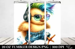 Funny Baby Chicken | 20 oz Tumbler Product Image 2