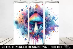 Magical Celestial Mushroom | 20 Oz Tumbler Product Image 2