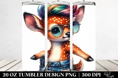 Revolting Baby Deer | 20 oz Tumbler Product Image 2