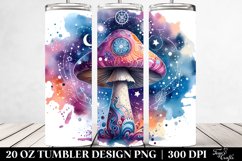 Colorful Magical Mushroom 20 Oz Tumbler Product Image 2