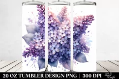 Glossy Lilac Stained | 20 Oz Tumbler Product Image 2