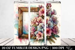 Stained Rhododendron Tumbler 20 oz Product Image 2