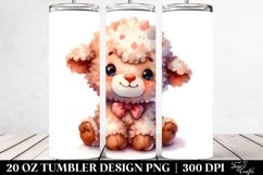 Vibrant Plush Lamb | 20 Oz Tumbler Product Image 2