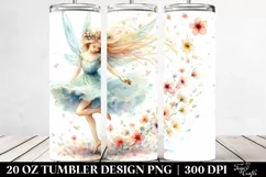 Fairy Tumbling Spring Petals Tumbler Product Image 1