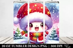 Excited Colorful Character Clipart, Transparent 20 Oz Product Image 2