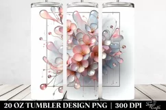 Glossy Cherry Blossom Clipart 20 Oz Tumbler Product Image 2