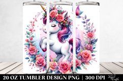 Baby Unicorn Dancing | 20 oz Tumbler Product Image 2