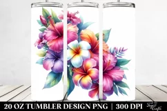 Hawaiian Flowers | 20 oz Tumbler Product Image 2