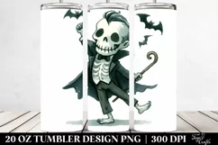 Funny Halloween Undead Tumbler Design Product Image 2