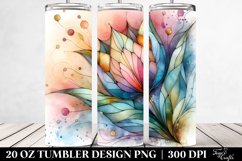 Glossy Tulip Clipart 20 Oz Tumbler Product Image 2