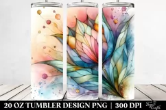 Glossy Tulip Clipart 20 Oz Tumbler Product Image 2
