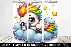 Colorful Baby Cockatoo Tumbler Product Image 2