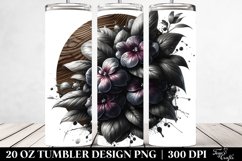 Detailed Glossy Impatiens | 20 Oz Tumbler Product Image 2