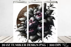 Detailed Glossy Impatiens | 20 Oz Tumbler Product Image 2