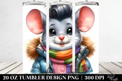 Cute Baby Mouse | 20 oz Tumbler Product Image 2