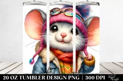 Cute Baby Mouse | 20 oz Tumbler Product Image 2