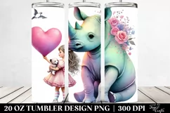 Valentines 20 Oz Tumbler Png Product Image 2