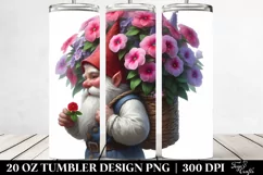 Detailed Gnome Impatiens Tumbler Product Image 2