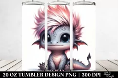 Cute Baby Dragon 20 Oz Tumbler Product Image 2