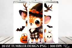 Cute Baby Deer 20 Oz Tumbler Product Image 2