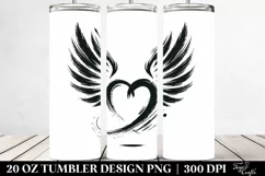 Love 20 Oz Tumbler Png Product Image 2