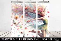 Fairy Tumbling Spring Petals Tumbler Product Image 2