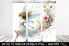 Fairy Tumbling Spring Petals Tumbler Product Image 2