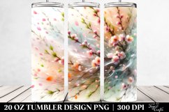 Tumbling Petals Tumbler 20 oz Product Image 2