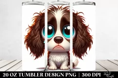 Colorful English Springer Spaniel | 20 oz Tumbler Product Image 2
