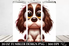Colorful English Springer Spaniel | 20 oz Tumbler Product Image 2