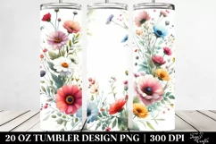 Wild Flowers Serenity | 20 Oz Tumbler Product Image 2