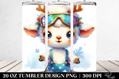 Expressive Baby Lamb 20 Oz Tumbler Product Image 2
