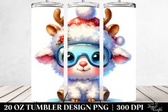Expressive Baby Lamb 20 Oz Tumbler Product Image 2