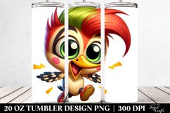 Cute Cartoon Baby Woodpecker | 20 oz Tumbler Product Image 2