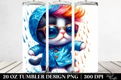 Dancing Baby Cat | 20 oz Tumbler Product Image 2