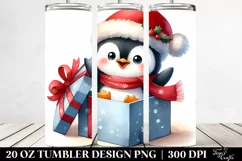 Expressive Baby Penguin 20 Oz Tumbler Product Image 2