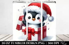 Expressive Baby Penguin 20 Oz Tumbler Product Image 2