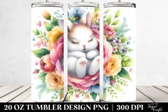 Colorful Cute Baby Bunny | 20 oz Tumbler Product Image 2