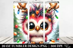 Expressive Baby Owl 20 Oz Tumbler Product Image 2