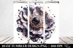Detailed Shiny Anemone | 20 oz Tumbler Product Image 2