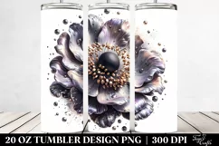 Detailed Shiny Anemone | 20 oz Tumbler Product Image 2