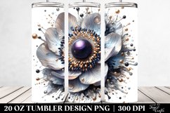 Detailed Shiny Anemone | 20 oz Tumbler Product Image 2