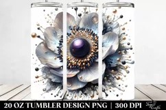 Detailed Shiny Anemone | 20 oz Tumbler Product Image 2