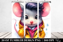 Posing Baby Mouse | 20 oz Tumbler Product Image 2