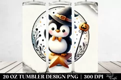 Baby Penguin Halloween 20 Oz Tumbler Product Image 2