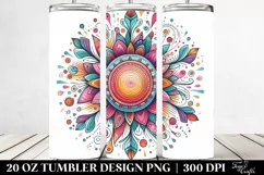 Colorful Pastel Sun | 20 oz Tumbler Product Image 2