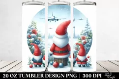 Christmas Santa with Gnomes Boarding Plane, High Quality 20 Product Image 2