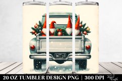Christmas Gnomes in Truck 20 Oz Tumbler Product Image 2