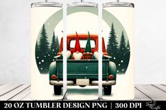 Christmas Gnomes in Truck 20 Oz Tumbler Product Image 2